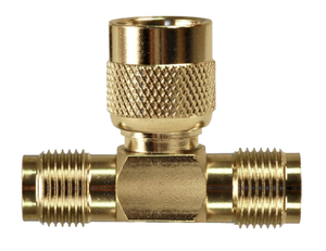 RP-TNC T-connector:  Join two antenna cables to one connector