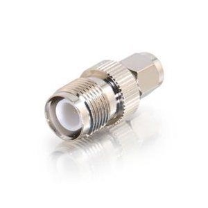 Adapter: SMA-male (plug) to RP-TNC-female (jack)