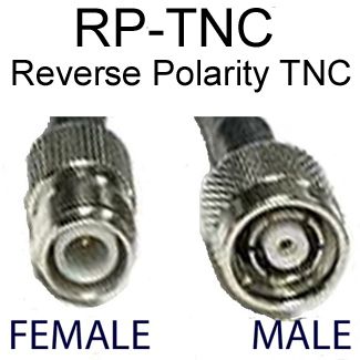 RP-TNC cables and adapters