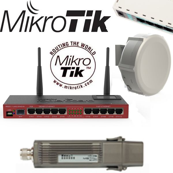 MikroTik Wireless & Wired Routers, Switches