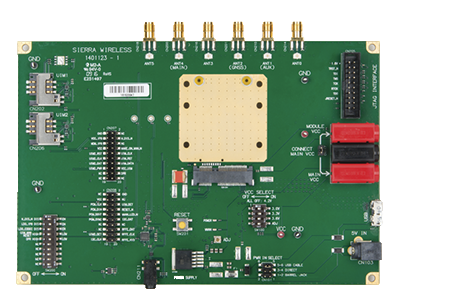 Sierra Wireless Card / Module MC7455, its Development Kit & five SMA ...